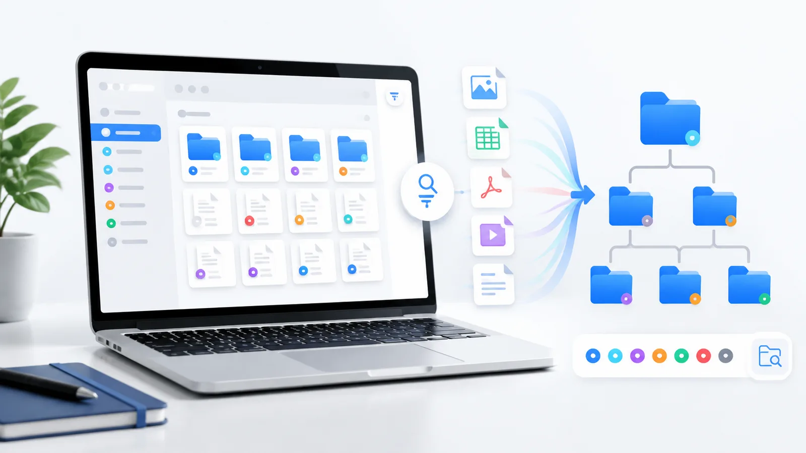 Mac folders, tags, and Smart Folders workflow